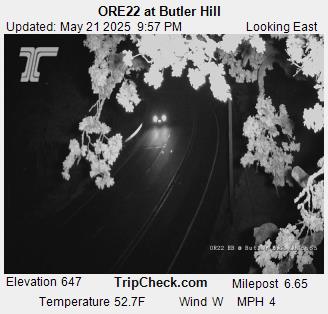 Traffic Cam ORE22 at Butler Hill